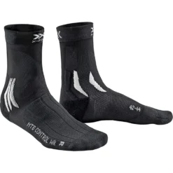 X-Socks MTB Control WR Biking Sokken - Opal Black/arctic White