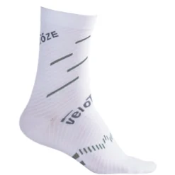 VeloToze Coolmax Socks - White/Grey