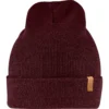 FJÄLLRÄVEN Fjällräven Classic Knit Gebreide Muts - Dark Garnet -Aanbiedingen Rijwiel Kleding Winkel 335625 00 d 708126