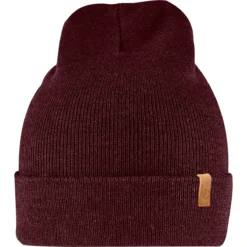 FJÄLLRÄVEN Fjällräven Classic Knit Gebreide Muts - Dark Garnet