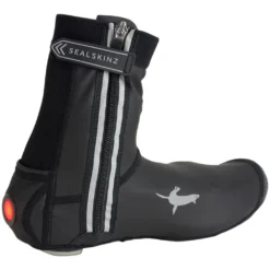 SealSkinz All Weather LED Open Sole Cycle Overshoes - Black