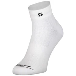SCOTT Performance Quarter Sokken - White/black
