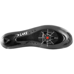 Lake CX 332-X Wide Racefietsschoenen - Zwart/zilver -Aanbiedingen Rijwiel Kleding Winkel 366585 01 d 791449