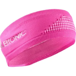 Aanbiedingen Rijwiel Kleding Winkel 11 X-Bionic Hoofdband 4.0 - Flamingo Fire/arctic White
