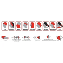 H.A.D. Merino Multifunctionele Doek - Woodcut Sky -Aanbiedingen Rijwiel Kleding Winkel 90125 01 d 145483