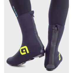 ALE Alé Neopreen Overschoenen - Black/neon Yellow -Aanbiedingen Rijwiel Kleding Winkel ale neoprene shoecover 1 1571925