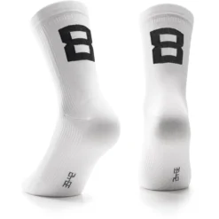 Assos Poker Sokken No.8 - Holy White