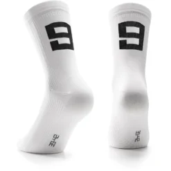 Assos Poker Sokken No.9 - Holy White