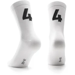 Assos Poker Sokken No.4 - Holy White