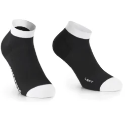 Assos RS Sokken Kort SUPERLEGER - Black Series