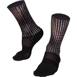 Bioracer Technical Fietssokken - Op Art - Sand -Aanbiedingen Rijwiel Kleding Winkel bioracer technical cycling socks op art sand 2 1427096