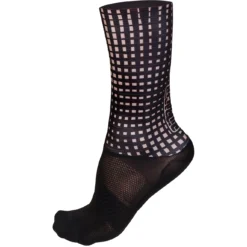 Bioracer Technical Fietssokken - Op Art - Sand -Aanbiedingen Rijwiel Kleding Winkel bioracer technical cycling socks op art sand 3 1427095