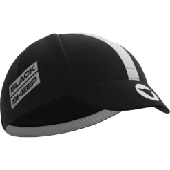 Black Sheep Cycling TEAM Pet - Zwat -Aanbiedingen Rijwiel Kleding Winkel black sheep cycling team cap black 1 1402399