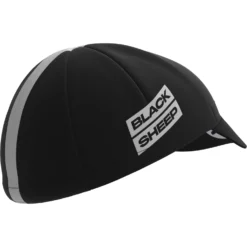 Black Sheep Cycling TEAM Pet - Zwat -Aanbiedingen Rijwiel Kleding Winkel black sheep cycling team cap black 2 1402400