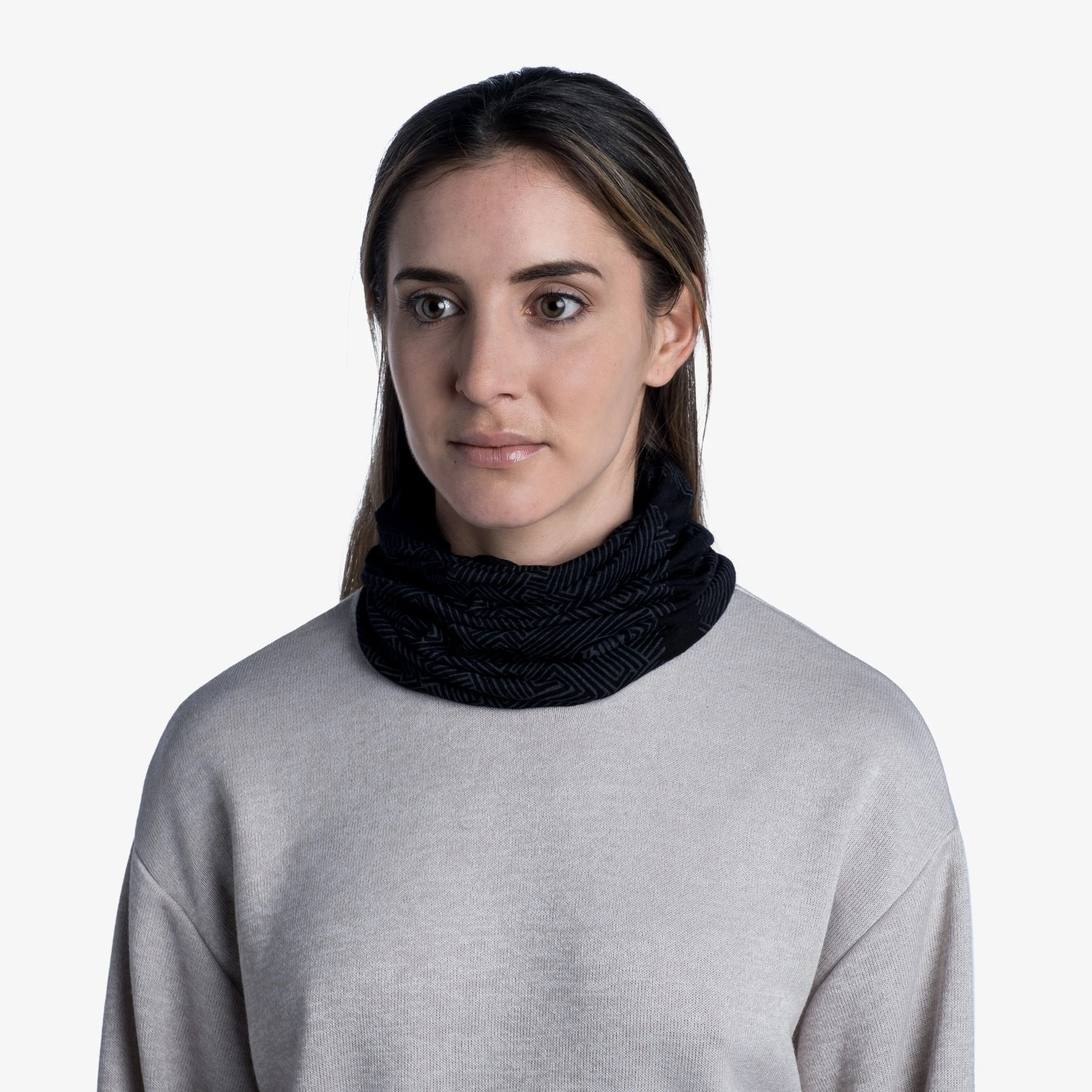 Buff® Merino Lightweight Multifunctionele Doek - Tolui Black 6 Buff® Merino Lightweight Multifunctionele Doek - Tolui Black - Afbeelding 4