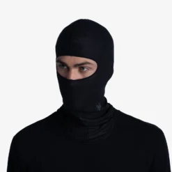 Buff® EcoStretch Bivakmuts - Solid Black -Aanbiedingen Rijwiel Kleding Winkel buff microfiber balaclava solid black 6 1345641