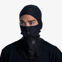 Buff® Thermonet Hinged Bivakmuts - Solid Black -Aanbiedingen Rijwiel Kleding Winkel buff thermonet hinged balaclava solid black 2 1238006
