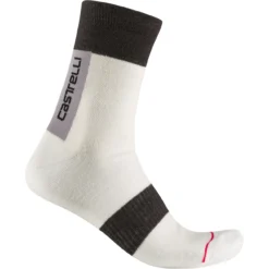 Castelli Velocissima Thermal Sokken Dames - Wit 001