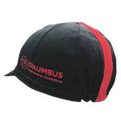 Cinelli - Columbus Ingegneria Ciclistica - Fietspet - Zwart/rood -Aanbiedingen Rijwiel Kleding Winkel columbusin3 1553808
