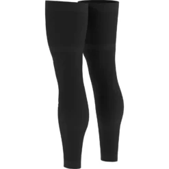 Compressport Full Legs Compressie Beenwarmers - Zwart -Aanbiedingen Rijwiel Kleding Winkel compressport full legs compression sleeve black 6 905285