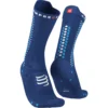 Compressport Pro Racing Compressiesokken V4.0 Bike - Sodalite/fluo Blue -Aanbiedingen Rijwiel Kleding Winkel compressport pro racing compression socks v4 1108022