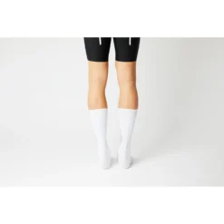 FINGERSCROSSED Aero Logo Fietssokken - Wit -Aanbiedingen Rijwiel Kleding Winkel fingerscrossed aero logo cycling socks white 34 1320588