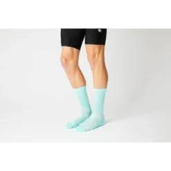 FINGERSCROSSED Classic Fietssokken - Celeste #016 -Aanbiedingen Rijwiel Kleding Winkel fingerscrossed classic cycling socks celeste 21 1320324