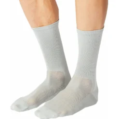FINGERSCROSSED Classic Fietssokken - Zilver #013