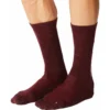 FINGERSCROSSED Light Merino Silk Fietssokken - Bordeaux -Aanbiedingen Rijwiel Kleding Winkel fingerscrossed light merino silk cycling socks bordeaux 2 1476272