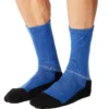 FINGERSCROSSED Merino Fietssokken - Blue -Aanbiedingen Rijwiel Kleding Winkel fingerscrossed merino cycling socks blue 1 1321441