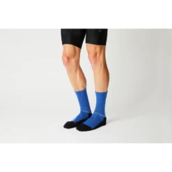 FINGERSCROSSED Merino Fietssokken - Blue -Aanbiedingen Rijwiel Kleding Winkel fingerscrossed merino cycling socks blue 21 1321442