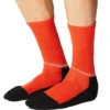 FINGERSCROSSED Merino Fietssokken - Burnt Orange -Aanbiedingen Rijwiel Kleding Winkel fingerscrossed merino cycling socks burnt orange 1 1321737