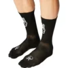 FINGERSCROSSED Rolling Harmony Fietssokken - Zwart -Aanbiedingen Rijwiel Kleding Winkel fingerscrossed rolling harmony cycling socks black 2 1320949