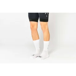 FINGERSCROSSED Shut Up Legs Fietssokken - Wit -Aanbiedingen Rijwiel Kleding Winkel fingerscrossed shut up legs cycling socks white 21 1321062