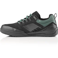First Degree Flite MTB-Schoenen - Black/dark Green -Aanbiedingen Rijwiel Kleding Winkel first degree flite mtb shoes black dark green 12 2 1471117