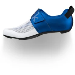 Fizik Transiro Hydra Triatlon-Schoenen - Wit / Metallic Blauw -Aanbiedingen Rijwiel Kleding Winkel fizik transiro hydra triathlon shoes white metallic blue 1 1485496