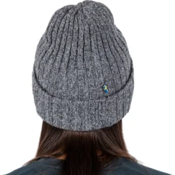 FJÄLLRÄVEN Fjällräven Byron Gebreide Muts - Deep Sea -Aanbiedingen Rijwiel Kleding Winkel fjaellraeven byron hat deep sea 2 1505638