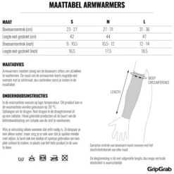 GripGrab AquaRepel 2 Waterafstotende Armwarmers - Zwart -Aanbiedingen Rijwiel Kleding Winkel gripgrab aquarepel 2 water resistant arm warmers black 1 1557817