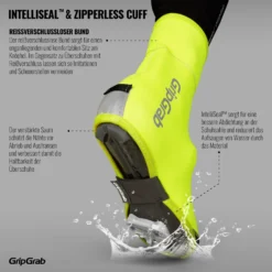 GripGrab Arctic Wasserdichter Deep Winter Hi-Vis Overschoenen - Yellow Hi-Vis -Aanbiedingen Rijwiel Kleding Winkel gripgrab arctic waterproof deep winter hi vis shoe cover yellow hi vis 8 1094078