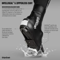 GripGrab Arctic Wasserdichter Deep Winter Overschoenen - Zwart -Aanbiedingen Rijwiel Kleding Winkel gripgrab arctic waterproof deep winter shoe cover black 6 1094062