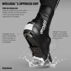 GripGrab Arctic Wasserdichter Deep Winter Overschoenen - Zwart -Aanbiedingen Rijwiel Kleding Winkel gripgrab arctic waterproof deep winter shoe cover black 7 1094063