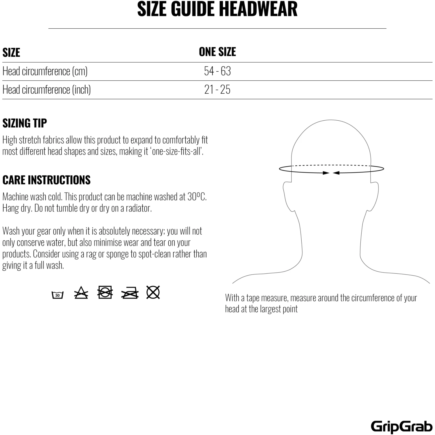 GripGrab Bandana - White 16 GripGrab Bandana - White - Afbeelding 14