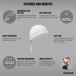 GripGrab Bandana - White 26 GripGrab Bandana - White -Aanbiedingen Rijwiel Kleding Winkel gripgrab bandana white 11 1189031