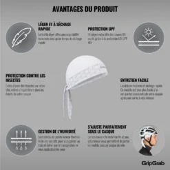 GripGrab Bandana - White 29 GripGrab Bandana - White -Aanbiedingen Rijwiel Kleding Winkel gripgrab bandana white 14 1189034