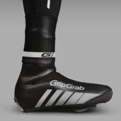 GripGrab CyclinGaiter Regenweer Overschoen Afdichting - Zwart -Aanbiedingen Rijwiel Kleding Winkel gripgrab cyclingaiter rainy weather ankle cuff black 6 1078381