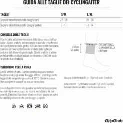 GripGrab CyclinGaiter Regenweer Overschoen Afdichting - Zwart -Aanbiedingen Rijwiel Kleding Winkel gripgrab cyclingaiter rainy weather ankle cuff black 8 1093929