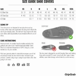 GripGrab DryFoot 2 Waterproof Everyday Overschoenen - Zwart -Aanbiedingen Rijwiel Kleding Winkel gripgrab dryfoot waterproof everyday shoe covers 2 black 13 1094288