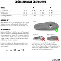 GripGrab Explorer Waterdichte Gravel Overschoenen - Zwart -Aanbiedingen Rijwiel Kleding Winkel gripgrab explorer waterproof gravel shoe covers black 13 1513747