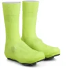 GripGrab Flandrien Waterproof Wielren Overschoenen - Yellow Hi-Vis -Aanbiedingen Rijwiel Kleding Winkel gripgrab flandrien waterproof knitted road shoe covers yellow hi vis 1 1094238