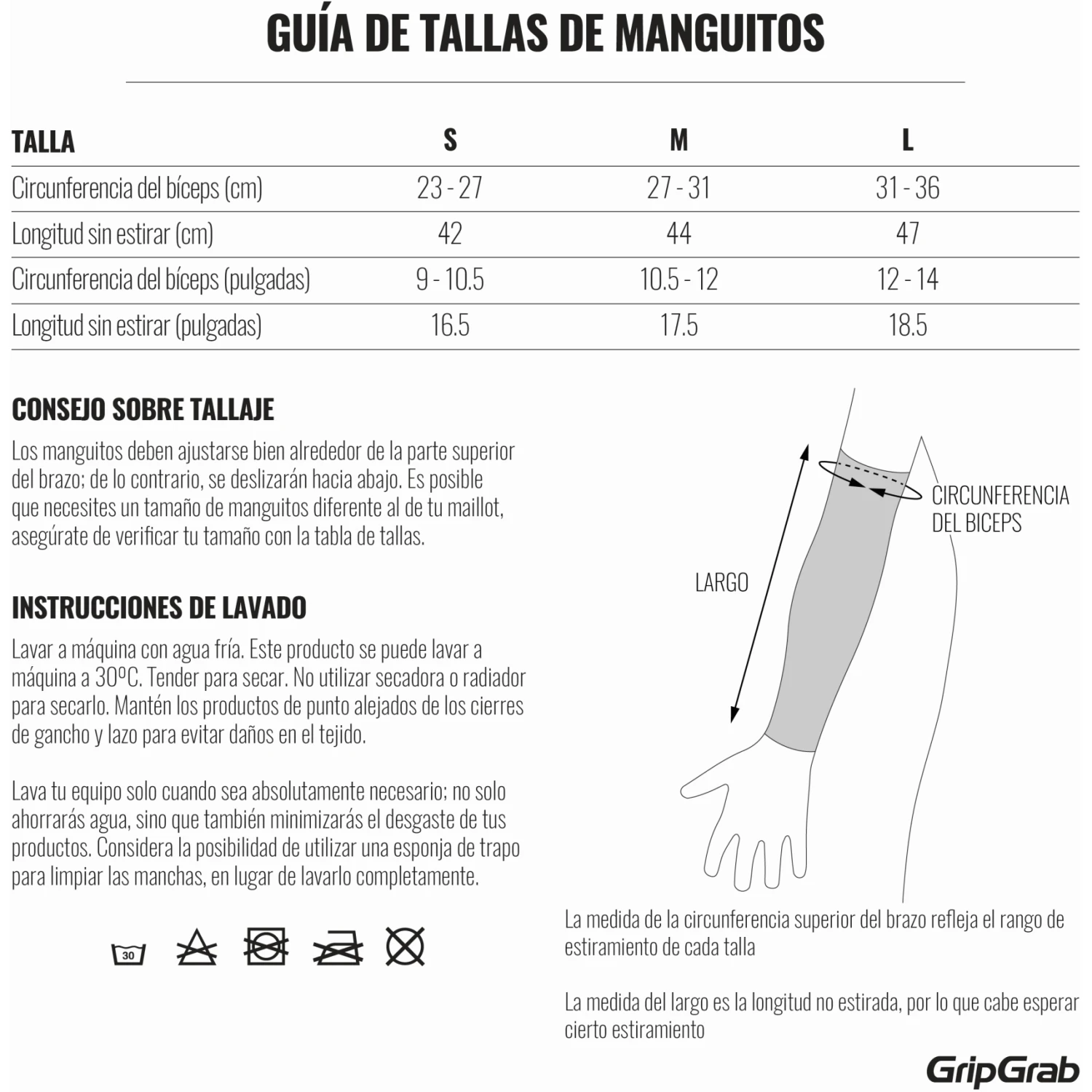 GripGrab Light Overgang Armwarmers - Black 20 GripGrab Light Overgang Armwarmers - Black - Afbeelding 18